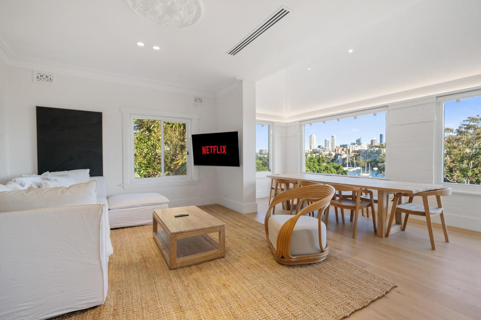 3br Entire Lvl Penthouse With Views Darling Point Apartment Sydney