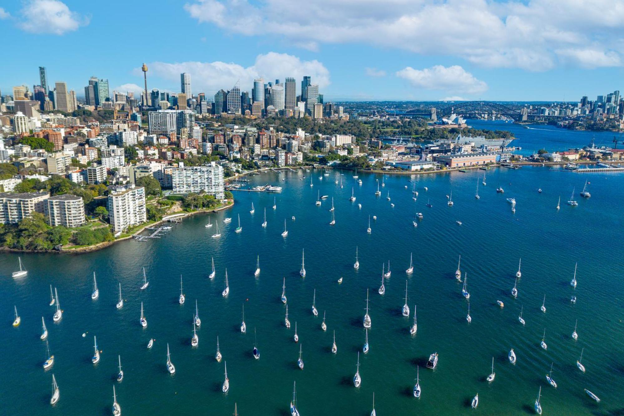 Apartment 3br Entire Lvl Penthouse With Views Darling Point Sydney