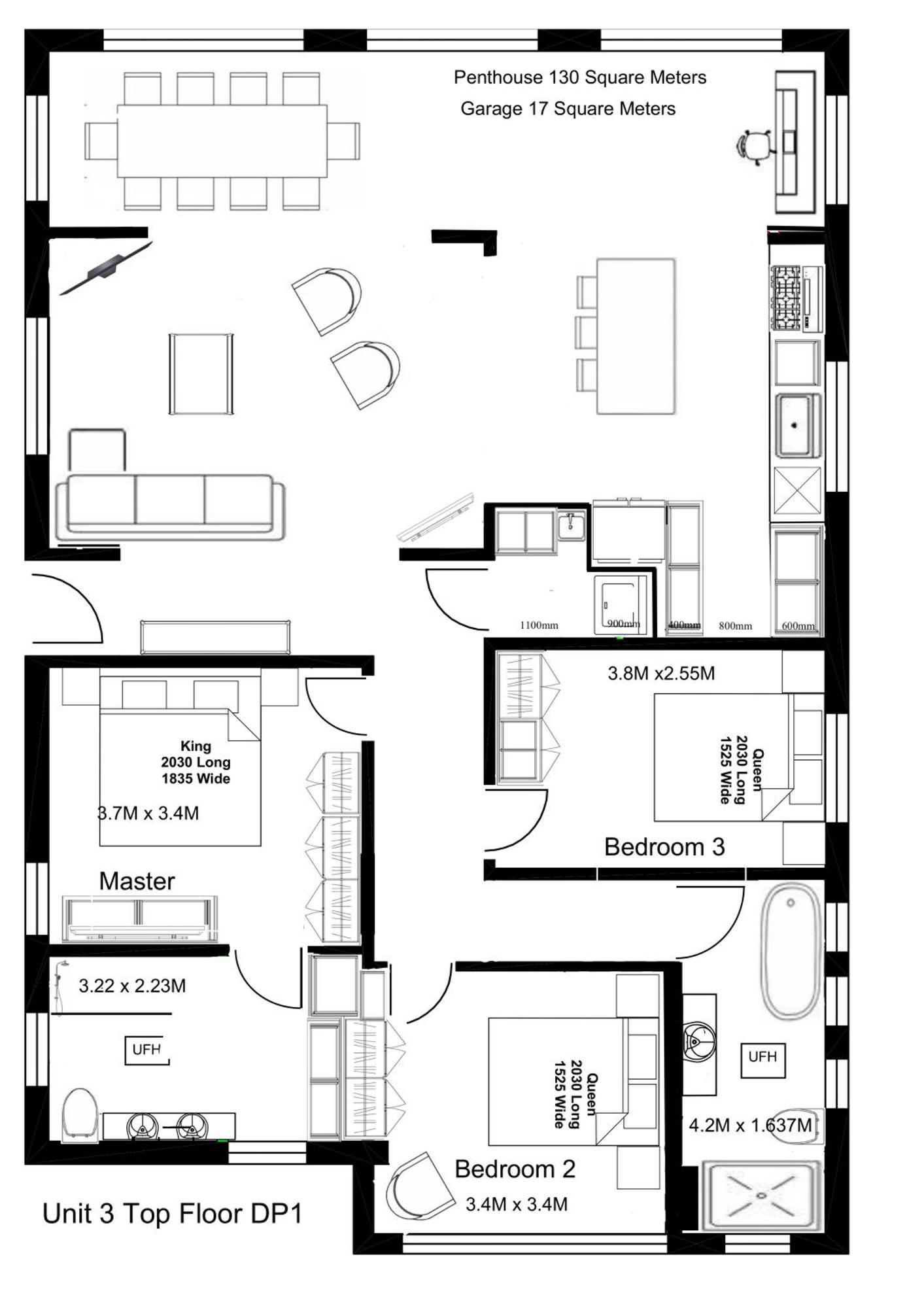 3br Entire Lvl Penthouse With Views Darling Point * Sydney